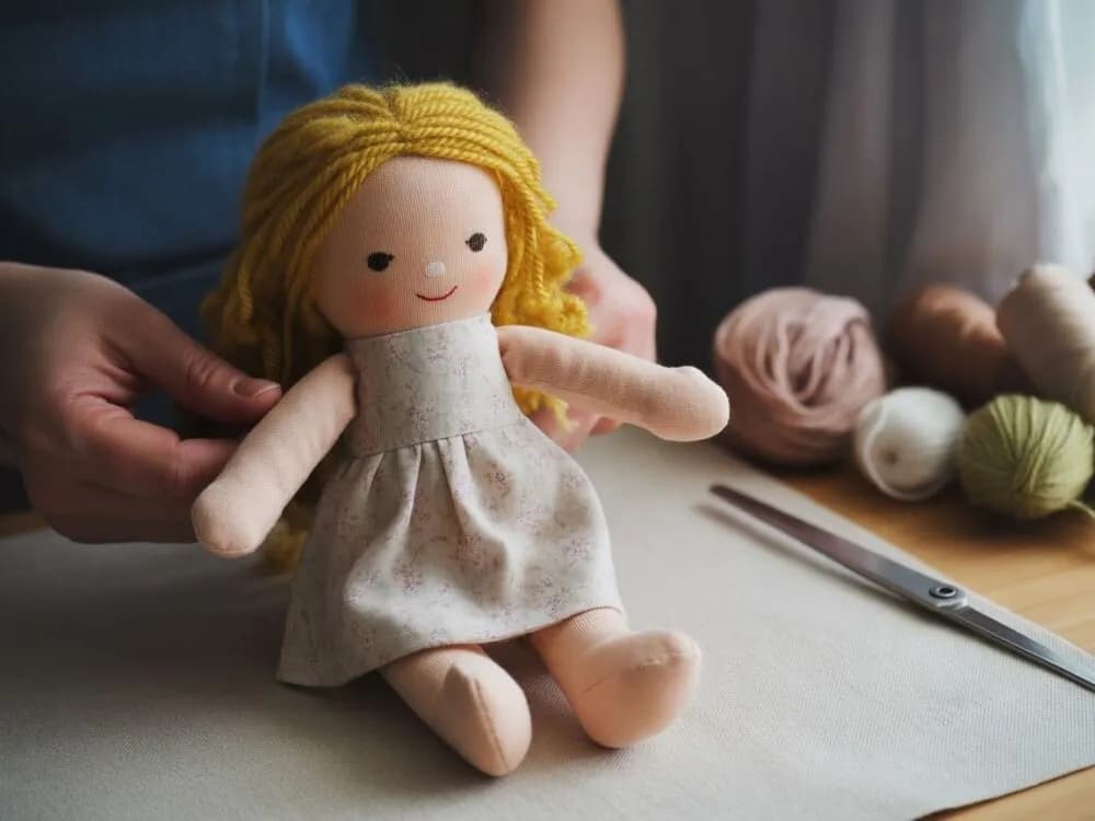 Jak uszyć lalkę przytulankę - krok po kroku do idealnej zabawki